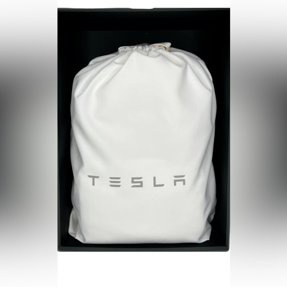 TESLA WHITE mega backpack NEW RARE in box - Picture 3 of 7